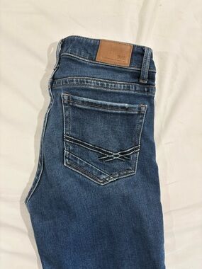 BKE Women's Dark Blue Boot Cut Jeans